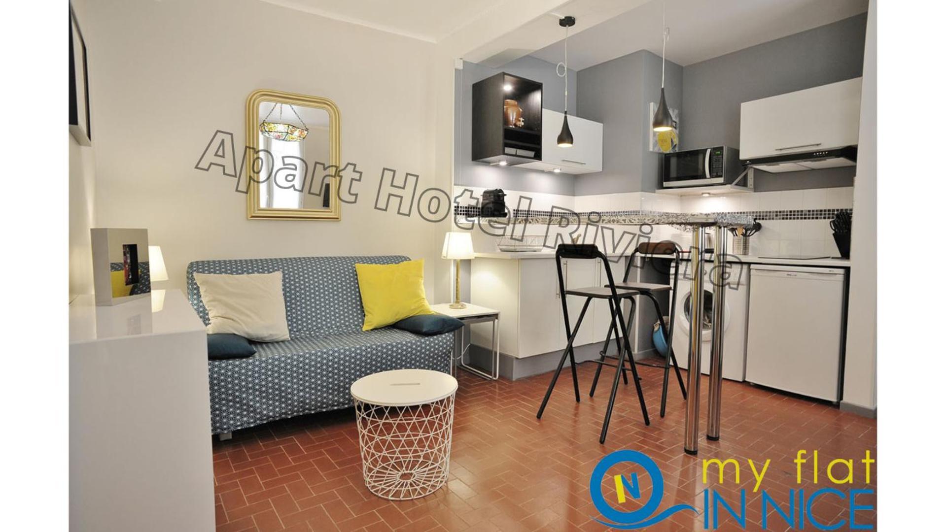 Aparthotel Riviera - Vincent 1 - Vieille Ville - Appartement Superieur 2 Pieces Ac Nice Luaran gambar